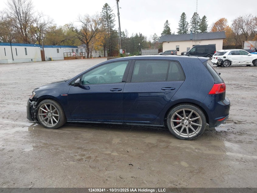 2017 Volkswagen Golf Gti 5-Door Autobahn VIN: 3VW5T7AU1HM055439 Lot: 12439241