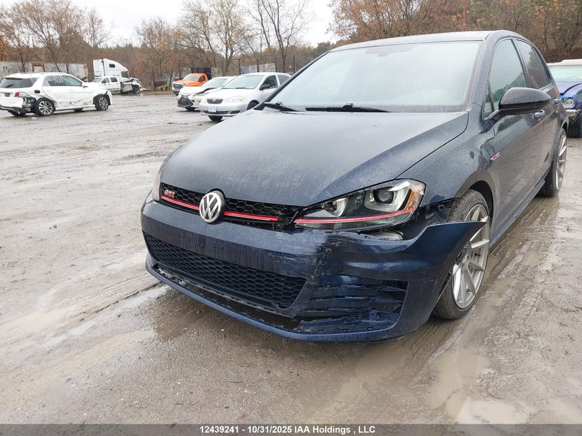 2017 Volkswagen Golf Gti 5-Door Autobahn VIN: 3VW5T7AU1HM055439 Lot: 12439241