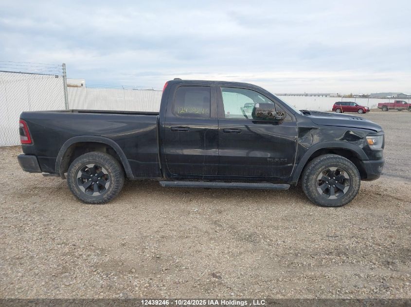 2019 Ram 1500 Sport/Rebel VIN: 1C6SRFET0KN829247 Lot: 12439246