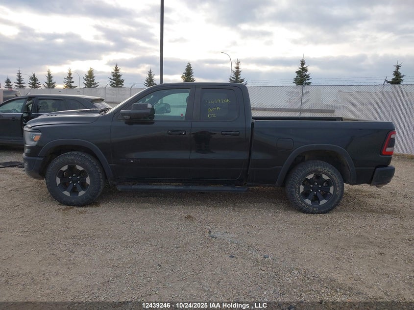 2019 Ram 1500 Sport/Rebel VIN: 1C6SRFET0KN829247 Lot: 12439246