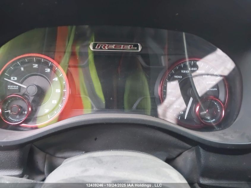 2019 Ram 1500 Sport/Rebel VIN: 1C6SRFET0KN829247 Lot: 12439246