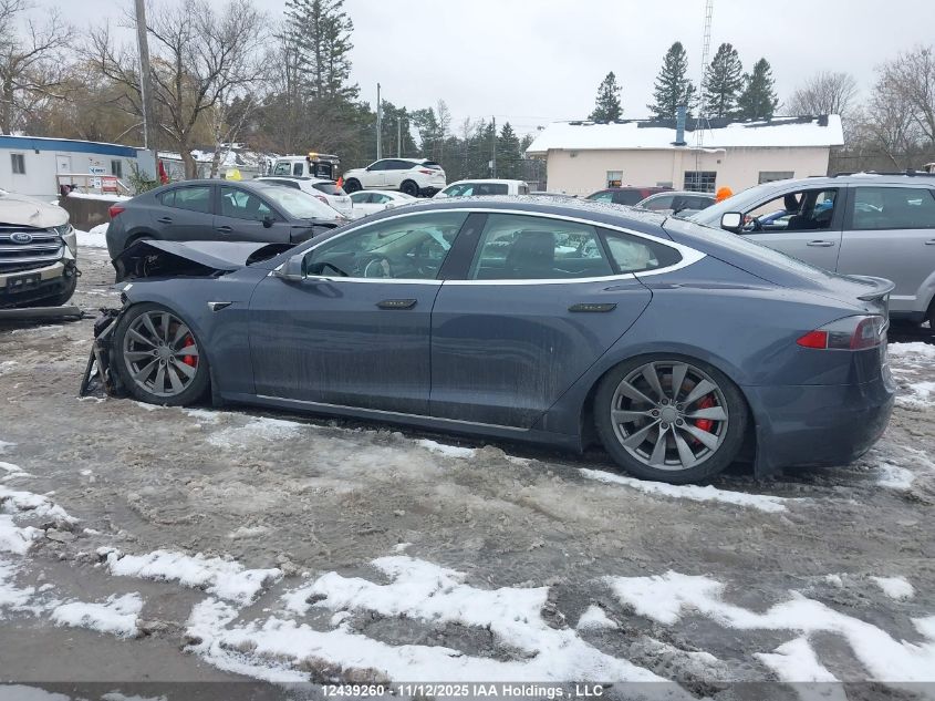 2017 Tesla Model S 100D/60D/75D/90D/P100D VIN: 5YJSA1E43HF193815 Lot: 12439260