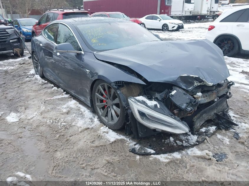 2017 Tesla Model S 100D/60D/75D/90D/P100D VIN: 5YJSA1E43HF193815 Lot: 12439260