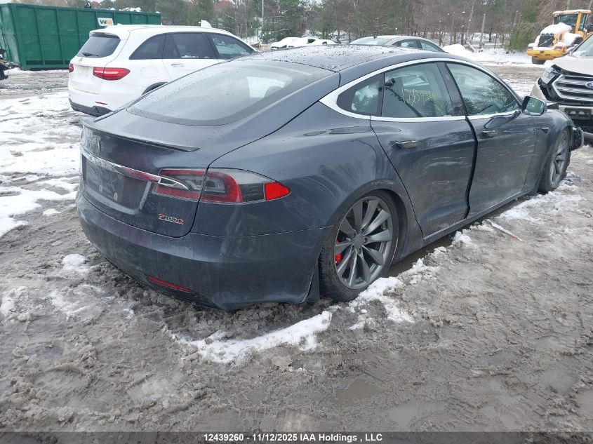 2017 Tesla Model S 100D/60D/75D/90D/P100D VIN: 5YJSA1E43HF193815 Lot: 12439260