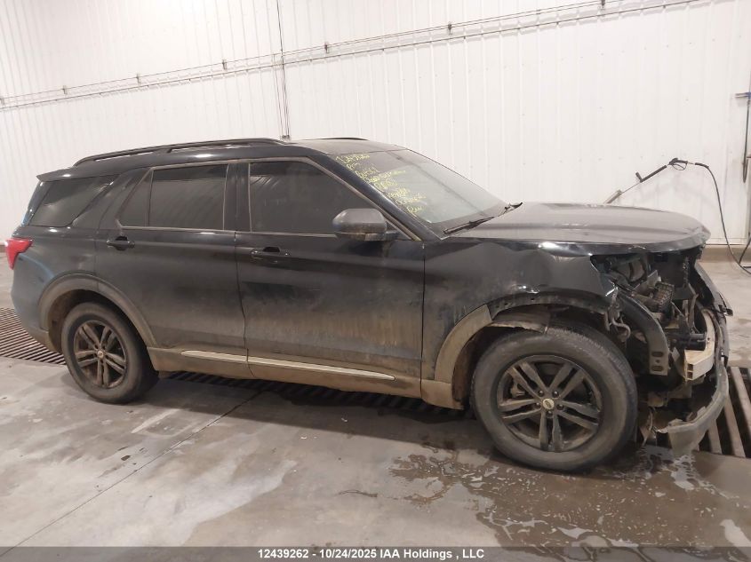 2022 Ford Explorer Xlt VIN: 1FMSK8DH5NGB04561 Lot: 12439262