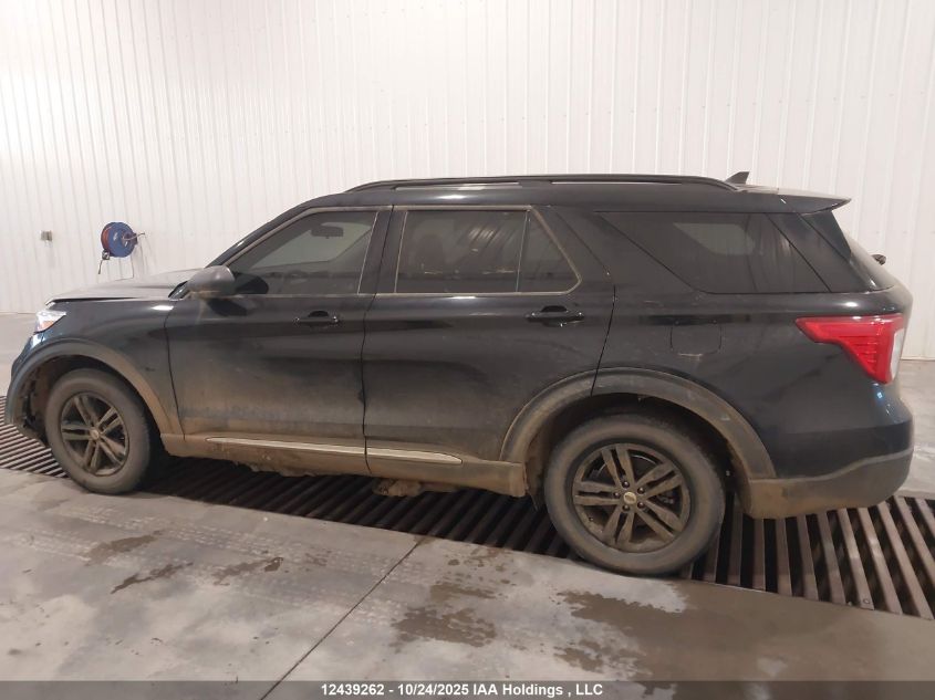 2022 Ford Explorer Xlt VIN: 1FMSK8DH5NGB04561 Lot: 12439262