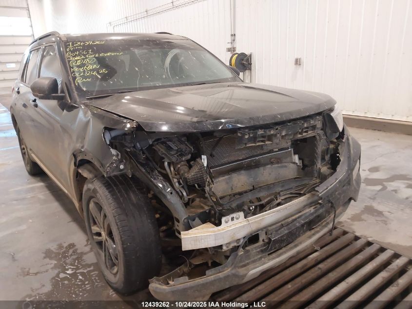 2022 Ford Explorer Xlt VIN: 1FMSK8DH5NGB04561 Lot: 12439262
