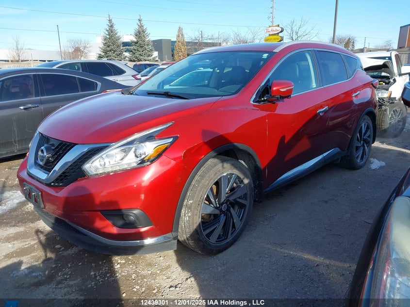5N1AZ2MH1FN269556 2015 NISSAN MURANO photo no. 2