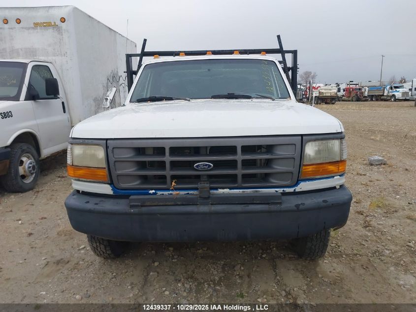 1996 Ford F350 VIN: 2FDJF37H3TCA70830 Lot: 12439337