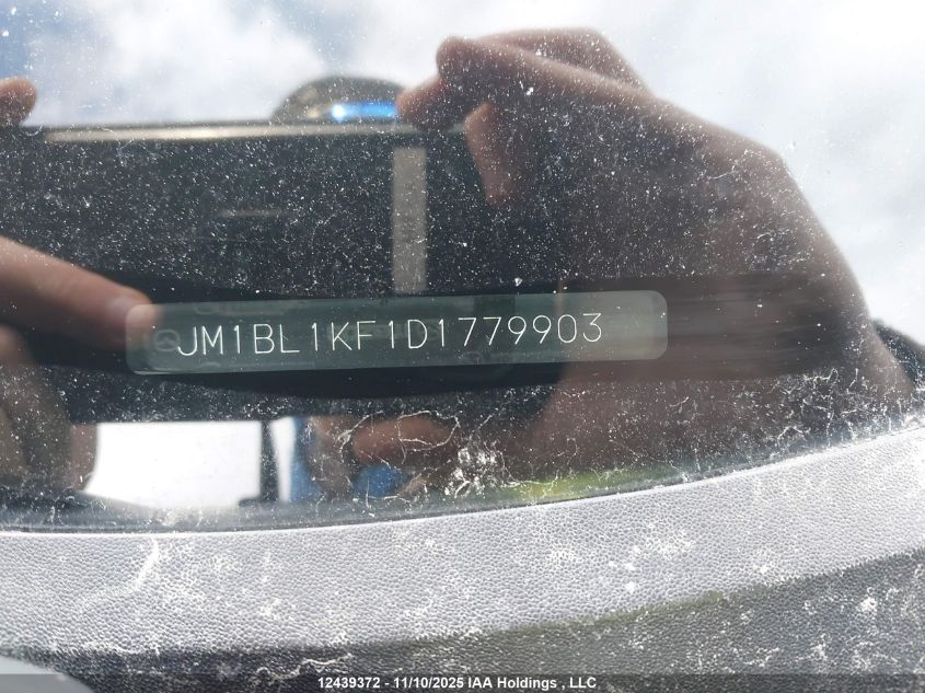 2013 Mazda 3 I VIN: JM1BL1KF1D1779903 Lot: 12439372