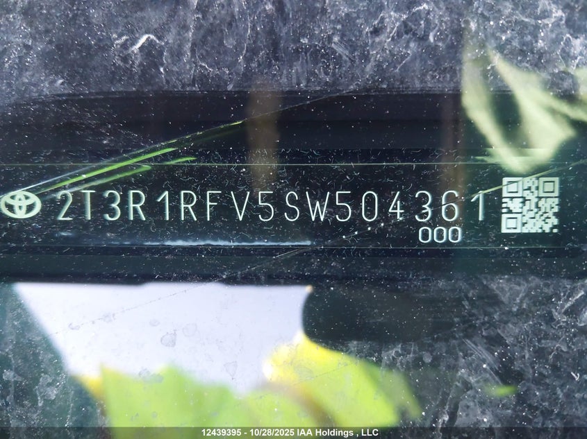 2T3R1RFV5SW504361 2025 TOYOTA RAV 4 photo no. 9