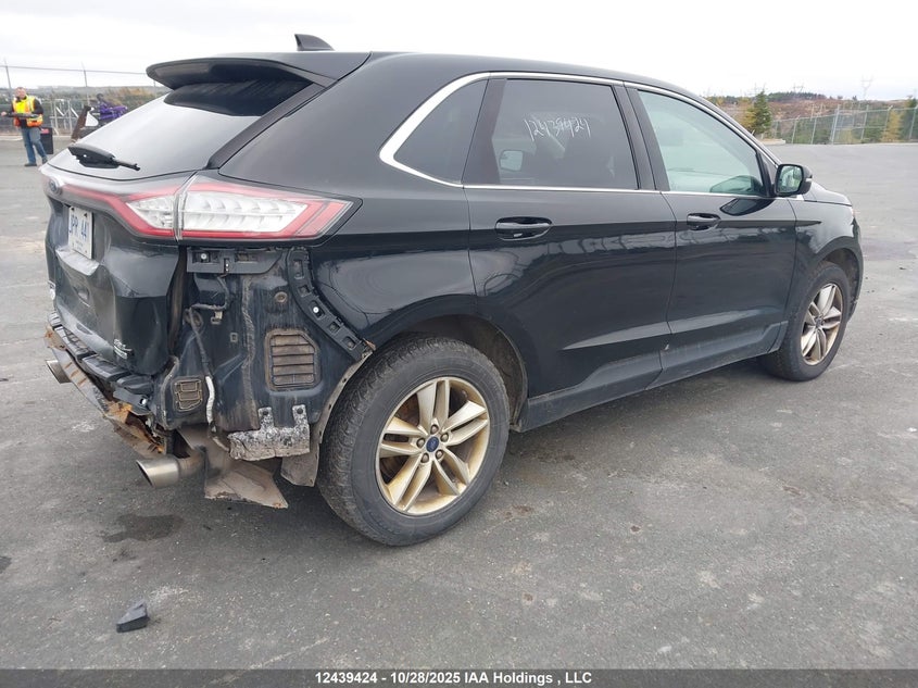 Vin: 2fmpk4j98jbb54433, lot: 2822508, ford edge sel 20184