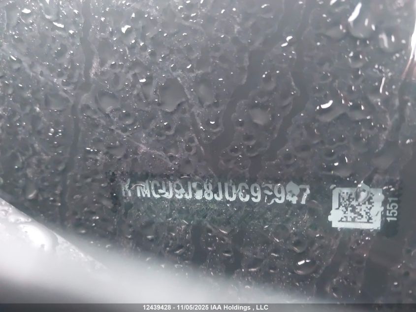 2018 Ford Escape Titanium VIN: 1FMCU9J98JUC97947 Lot: 12439428