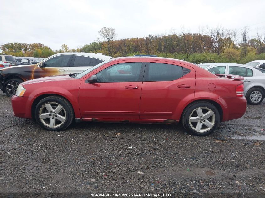 2008 Dodge Avenger Sxt VIN: 1B3LC56R88N141602 Lot: 12439430