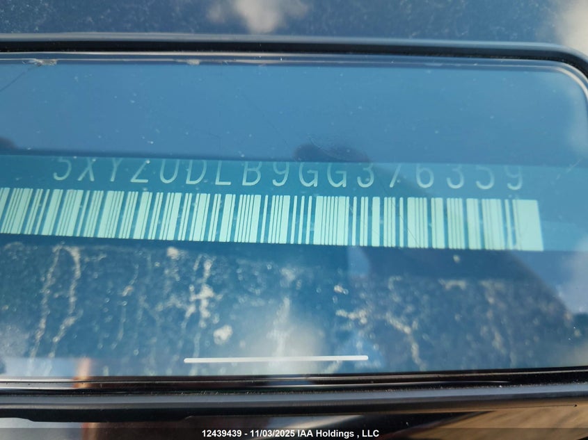 5XYZUDLB9GG376359 2016 HYUNDAI SANTA FE photo no. 19