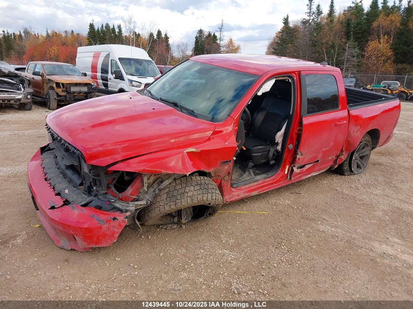 1C6RR7MT8JS259861 2018 RAM 1500 photo no. 2