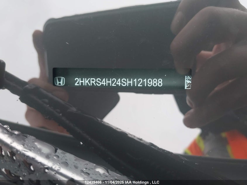 2025 Honda Cr-V Lx VIN: 2HKRS4H24SH121988 Lot: 12439466