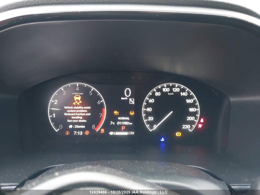 2025 Honda Cr-V Lx VIN: 2HKRS4H24SH121988 Lot: 12439466