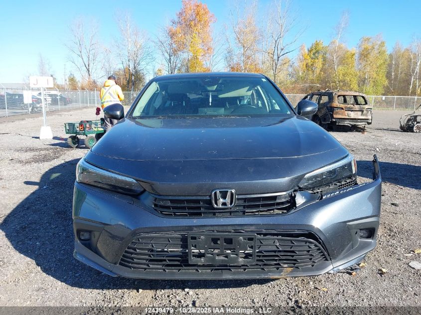 2023 Honda Civic Touring VIN: 2HGFE1F94PH001585 Lot: 12439479