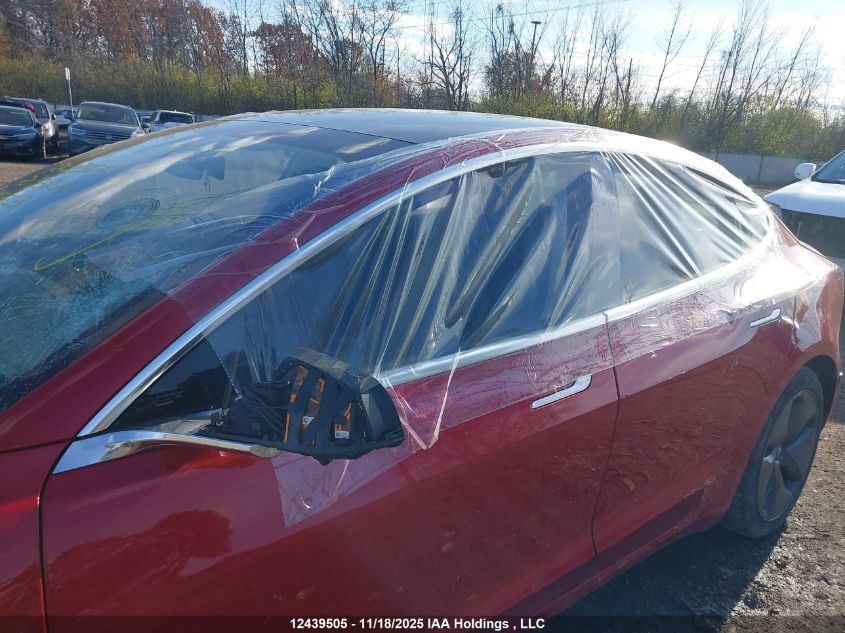 2020 Tesla Model 3 Long Range VIN: 5YJ3E1EB9LF495481 Lot: 12439505