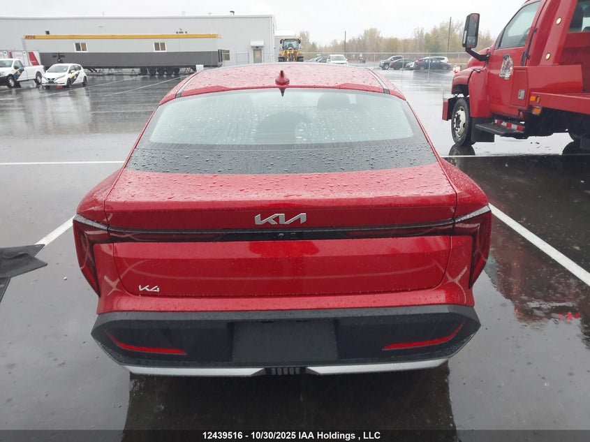 2025 Kia K4 Ex/Ex+ VIN: 3KPFU4DE9SE196591 Lot: 12439516