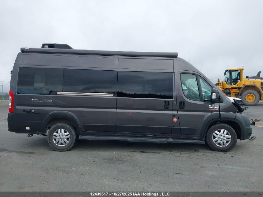 2020 Ram Promaster 3500 Window Van High Roof Extended 159 In. Wb VIN: 3C6URVUG7LE123440 Lot: 12439517