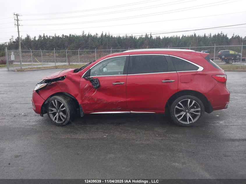 2019 Acura Mdx Advance VIN: 5J8YD4H88KL800055 Lot: 12439539