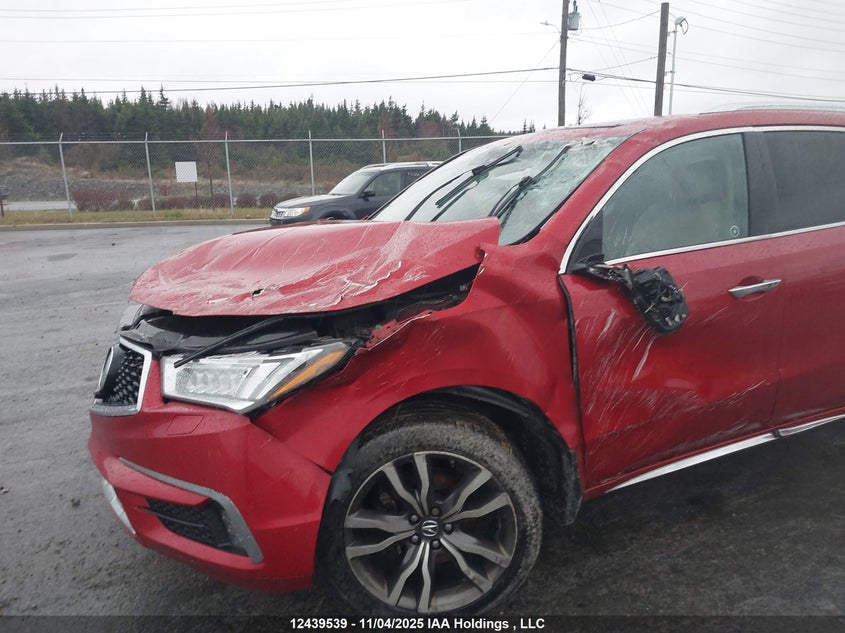 2019 Acura Mdx Advance VIN: 5J8YD4H88KL800055 Lot: 12439539