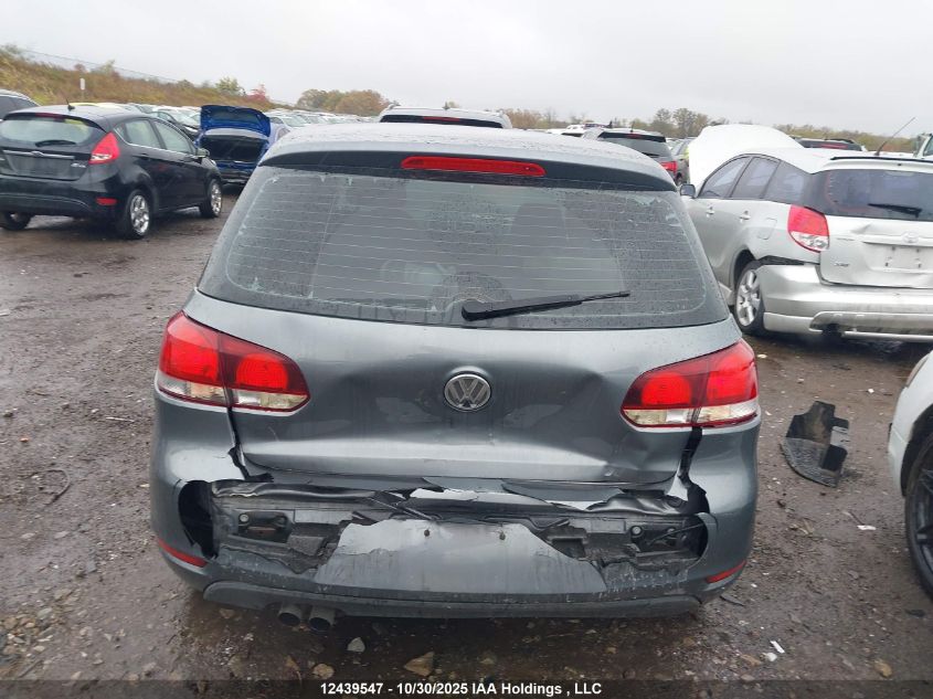 2012 Volkswagen Golf 2.5L Comfortline/2.5L Highline/2.5L Sportline/2.5L Trendline VIN: WVWCA7AJ2CW214936 Lot: 12439547