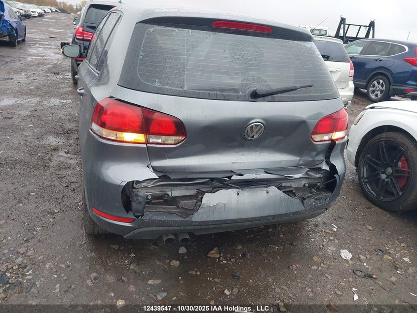 2012 Volkswagen Golf 2.5L Comfortline/2.5L Highline/2.5L Sportline/2.5L Trendline VIN: WVWCA7AJ2CW214936 Lot: 12439547