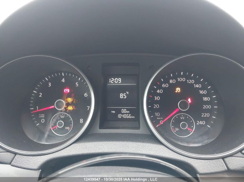 2012 Volkswagen Golf 2.5L Comfortline/2.5L Highline/2.5L Sportline/2.5L Trendline VIN: WVWCA7AJ2CW214936 Lot: 12439547