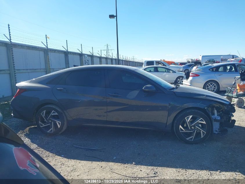 2025 Hyundai Elantra Preferred W/Tech Package VIN: KMHLM4DG7SU077827 Lot: 12439613