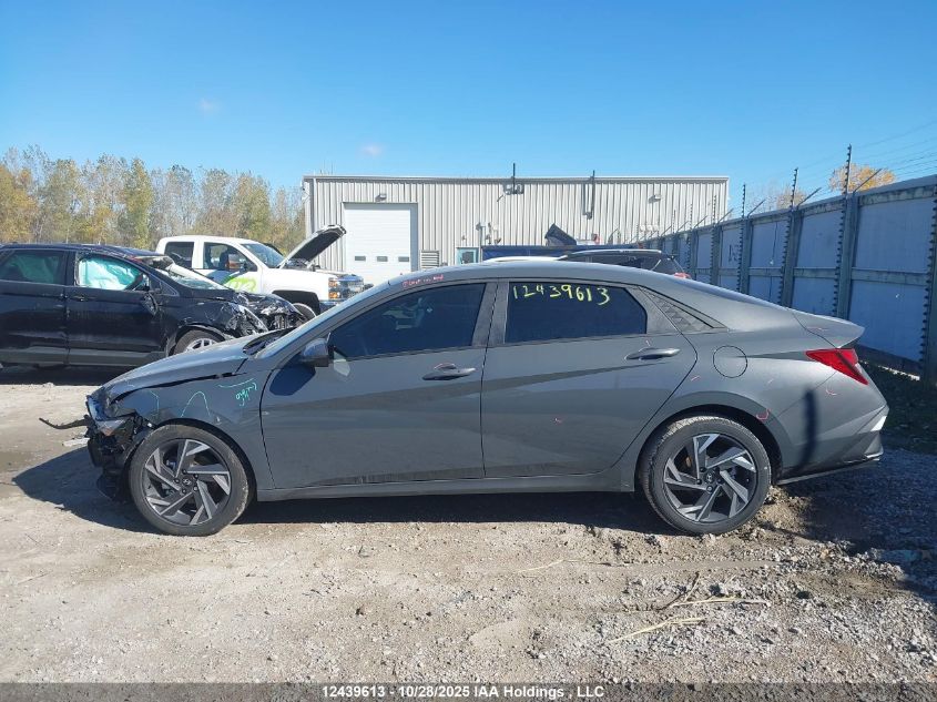2025 Hyundai Elantra Preferred W/Tech Package VIN: KMHLM4DG7SU077827 Lot: 12439613