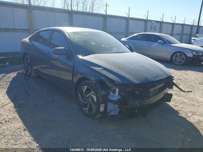 KMHLM4DG7SU077827 2025 Hyundai Elantra Preferred W/Tech Package auction photo 1