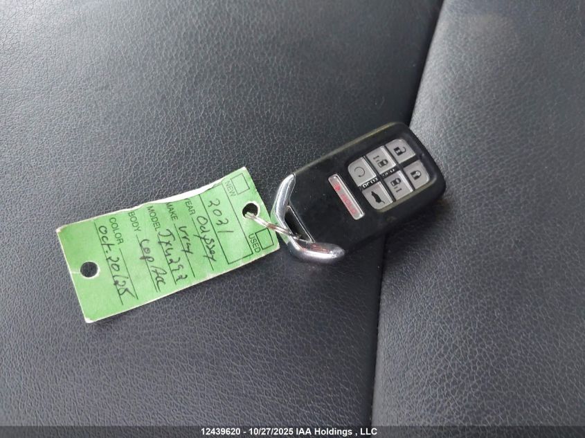 2022 Honda Odyssey Exl VIN: 5FNRL6H67NB500420 Lot: 12439620