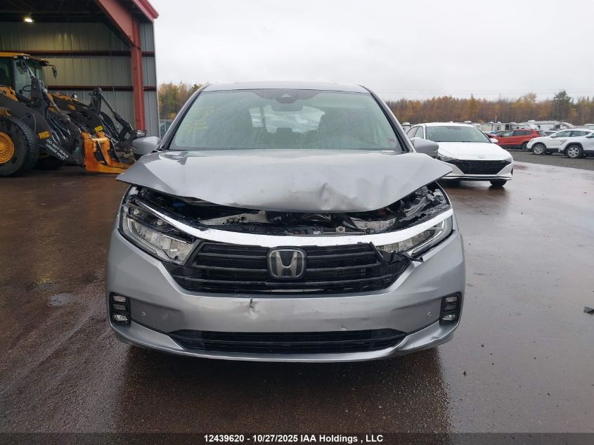 2022 Honda Odyssey Exl VIN: 5FNRL6H67NB500420 Lot: 12439620