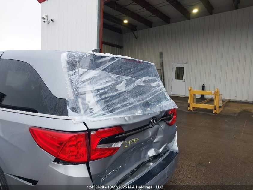 2022 Honda Odyssey Exl VIN: 5FNRL6H67NB500420 Lot: 12439620