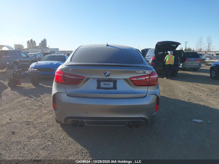 2015 BMW X6 M VIN: 5YMKW8C54F0R42923 Lot: 12439634