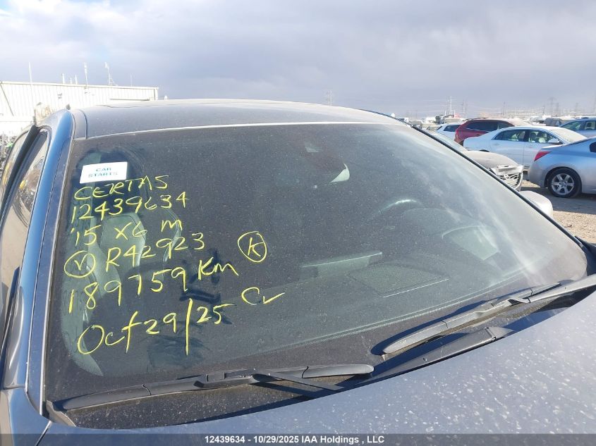 2015 BMW X6 M VIN: 5YMKW8C54F0R42923 Lot: 12439634