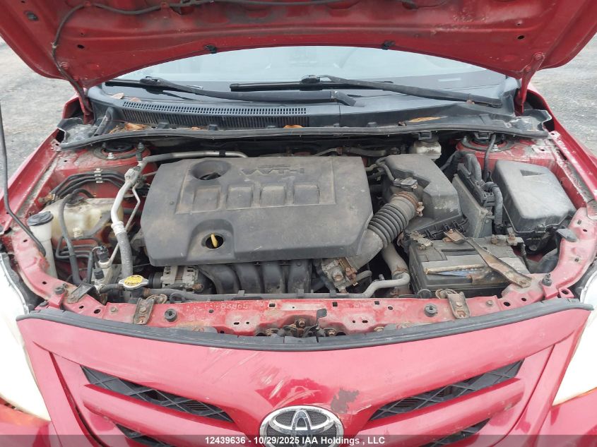 2011 Toyota Corolla Ce VIN: 2T1BU4EE7BC618093 Lot: 12439636