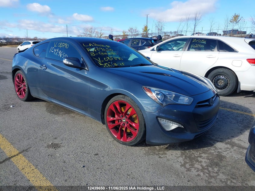 KMHHU6KJ8DU085390 2013 Hyundai Genesis Coupe 3.8L auction photo 1