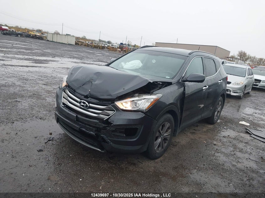 5XYZT3LB3GG330975 2016 HYUNDAI SANTA FE photo no. 2