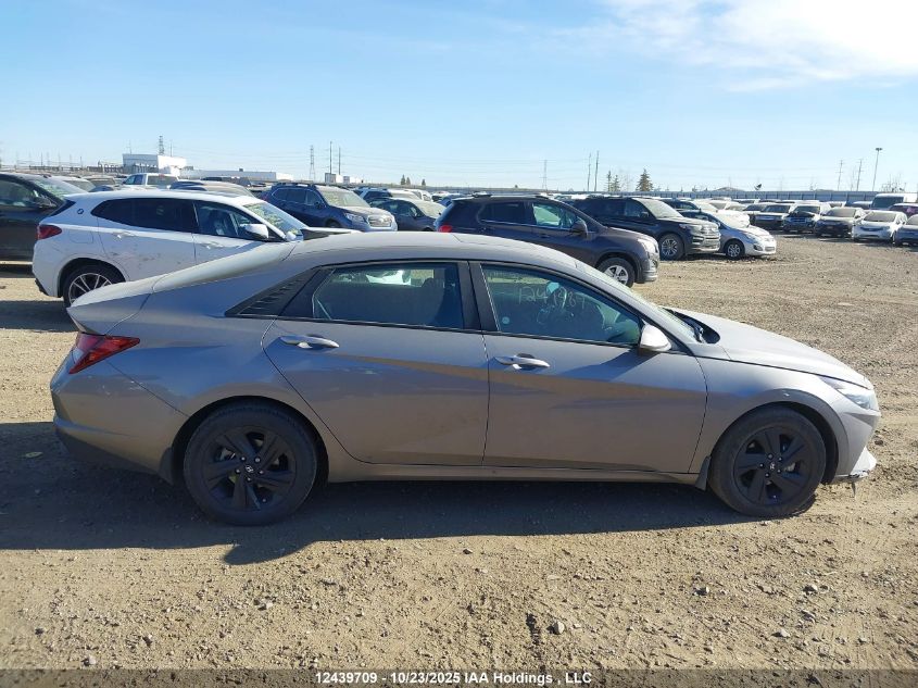 2023 Hyundai Elantra Preferred Ivt With Tech Package VIN: KMHLM4AGXPU608983 Lot: 12439709