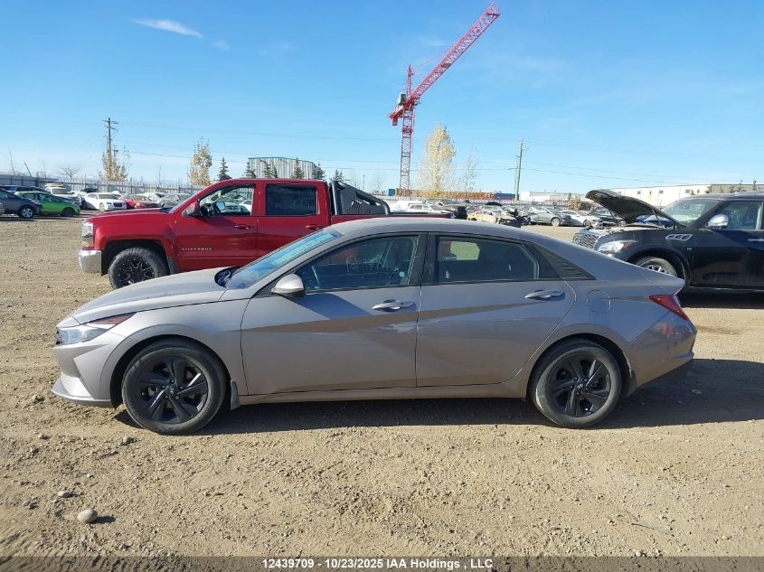 2023 Hyundai Elantra Preferred Ivt With Tech Package VIN: KMHLM4AGXPU608983 Lot: 12439709