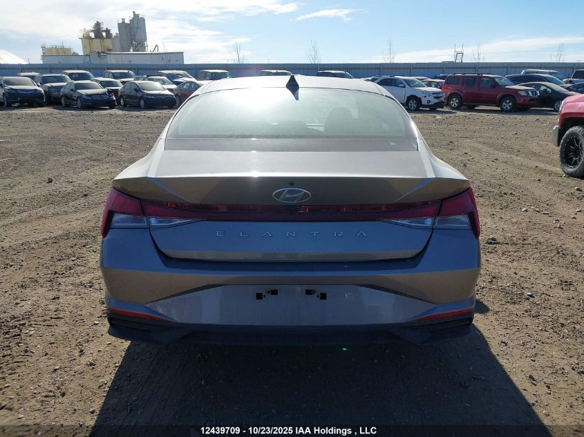 2023 Hyundai Elantra Preferred Ivt With Tech Package VIN: KMHLM4AGXPU608983 Lot: 12439709