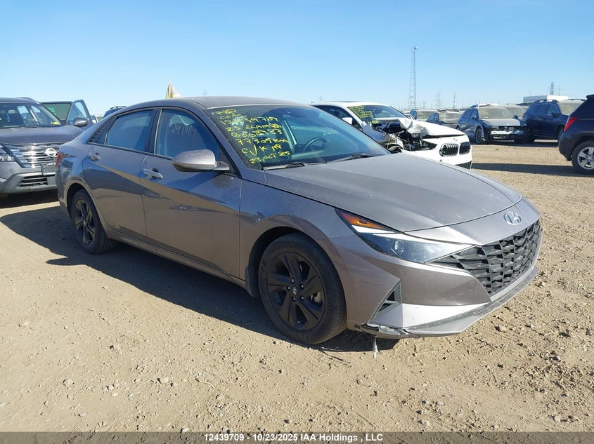 KMHLM4AGXPU608983 2023 Hyundai Elantra Preferred Ivt With Tech Package auction photo 1