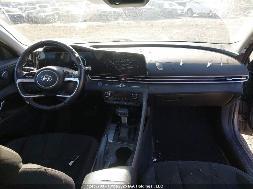 2023 Hyundai Elantra Preferred Ivt With Tech Package VIN: KMHLM4AGXPU608983 Lot: 12439709