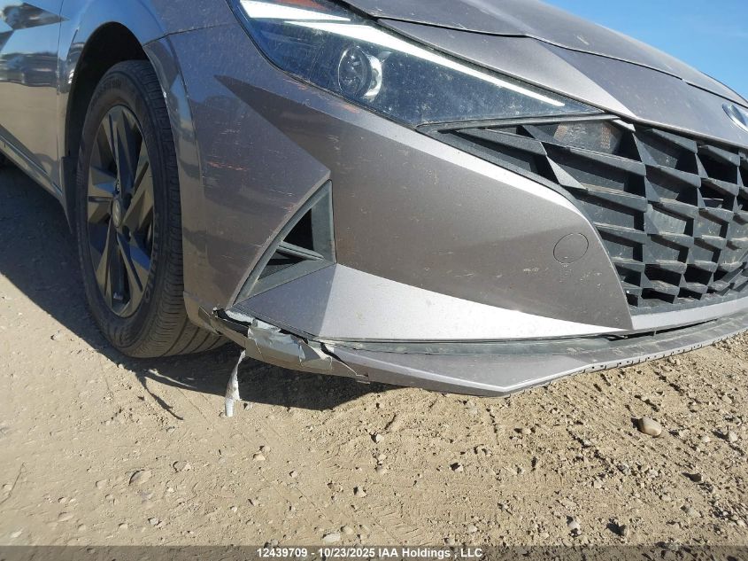 2023 Hyundai Elantra Preferred Ivt With Tech Package VIN: KMHLM4AGXPU608983 Lot: 12439709