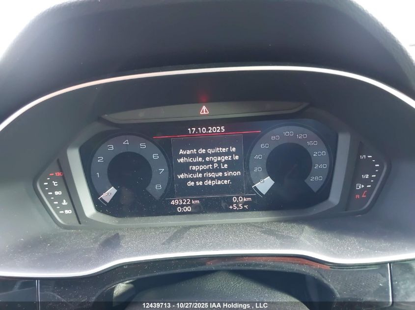 2023 Audi Q3 45 Progressiv VIN: WA1EECF39P1124454 Lot: 12439713