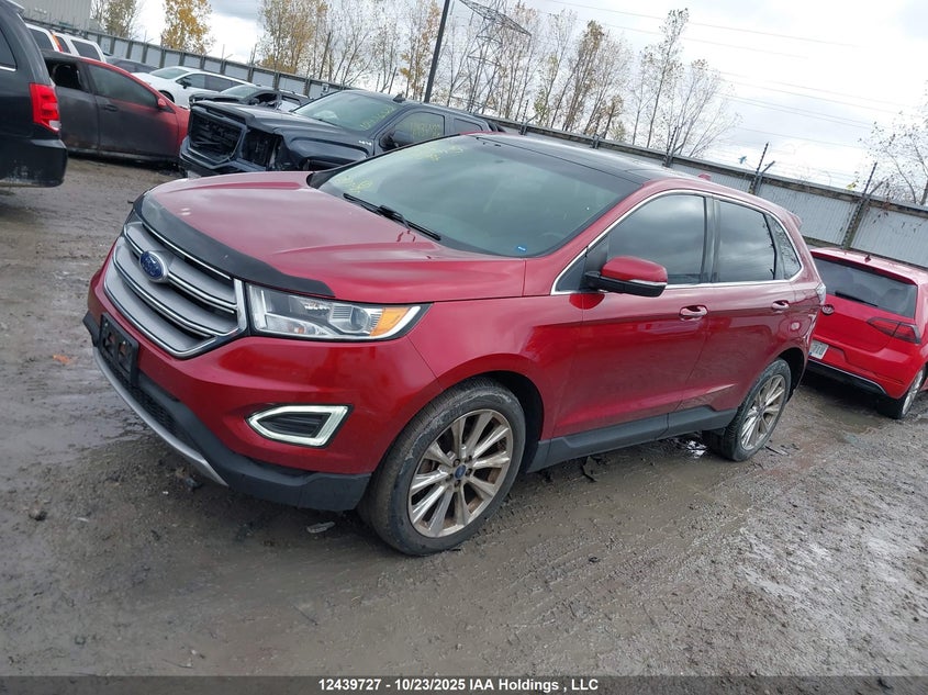 2FMPK4K93HBB85226 2017 FORD EDGE photo no. 2